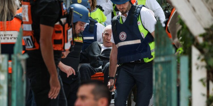 Chaos in Ramat Gan na Iraanse raketaanval