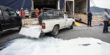 Griekse acties tegen mond- en klauwzeer: Ontmoeting Schina en Varkheli