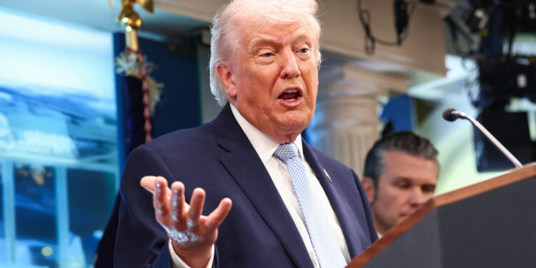 Het einde van 47 jaar chantage en dood: Trump over Iran