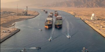 Mijnenveld: gevaarlijke zone in de Straat van Hormuz