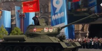 Vreedzame parade op Rode Plein in Rusland dit jaar zonder wapens