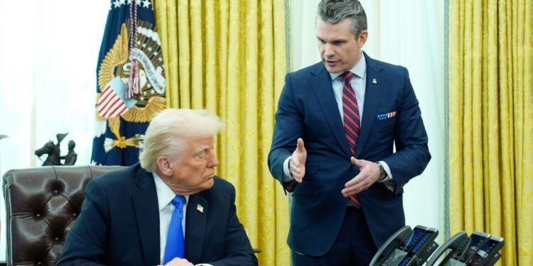 Trump vraagt om 1,5 biljoen defensiedollars in begroting 2027