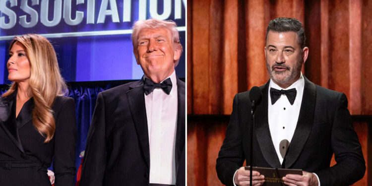 Kimmel reageert op Trumps tirade tegen Melania met grap over zijn dood