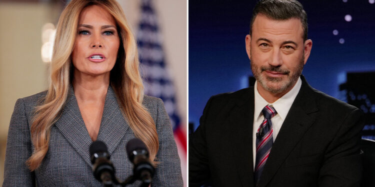 Kimmel reageert op ‘plaag’ van Melania en het Witte Huis over leeftijdsverschil