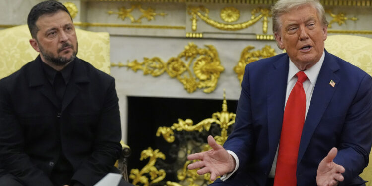 Trump chanteert Europeanen met Oekraïne als wapen voor alliantie Straat van Hormuz