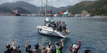 Derde Global Sumud-flottielje op weg naar Gaza vanuit Turkije