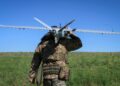 Brand bij olietank Novorossiejsk na Oekraïense drone-aanval.