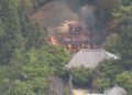 Brand verwoest eeuwige vlam in historische boeddhistische tempel in Japan