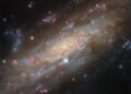 Hubble onthult sterrenlevenscyclus in galactische omgeving zoals de onze