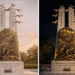 Onthulling Pontian Genocide Memorial in Paralimni door N. Christodoulidis