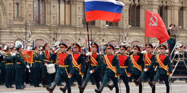 Rusland blokkeert buitenlandse media bij verslaggeving van parade op Rode Plein