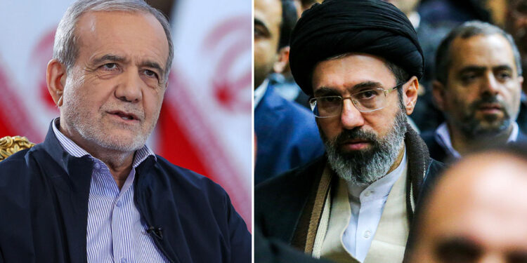 Vertrouwelijke ontmoeting tussen Pezheshkian en Khamenei