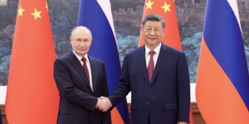 Xi en Poetin ontmoeten in Peking: diplomatie op hoog niveau