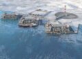 Rusland stuurt LNG-tanker oostwaarts over Noordpoolgebied.