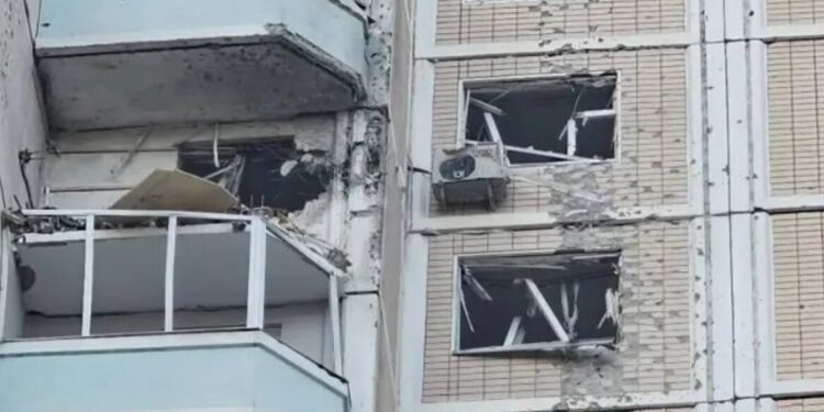 Ravage door Oekraïense drone-aanval in Moskou