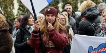 Studenten organiseren anti-regeringsdemonstratie in Belgrado