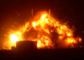 Grote explosie in Florida: Blue Origin raket vliegt in brand.
