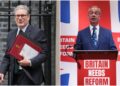 Farage stijgt terwijl Labour en Conservatieven instorten na Britse verkiezingen