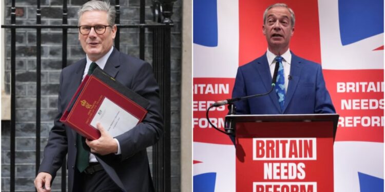 Farage stijgt terwijl Labour en Conservatieven instorten na Britse verkiezingen