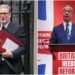 Farage stijgt terwijl Labour en Conservatieven instorten na Britse verkiezingen