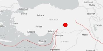 Krachtige aardbeving treft Turkije met een kracht van 5,6.