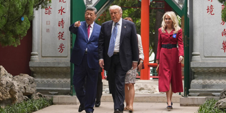 Triomfen, waarschuwingen en vleierij: Tweedaagse ontmoeting Trump en Xi