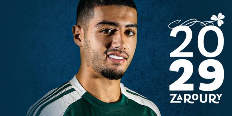 Panathinaikos verlengt contract Zarouris tot 2029.