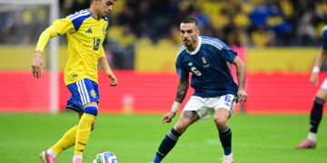 Vriendschappelijke wedstrijd Zweden – Griekenland eindigt in 0-0 bij rust
