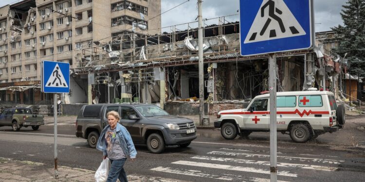 Droneaanval op bus in Donetsk: 7 doden, 11 gewonden