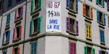 50.000 demonstranten omsingelen Genève – Vrees voor incidenten