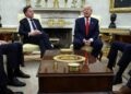 Ontmoeting tussen Rutte en Trump in het Witte Huis