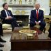 Ontmoeting tussen Rutte en Trump in het Witte Huis