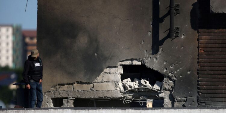 Dagvaarding Russische ambassadeur na drone-crash in Roemeens flatgebouw