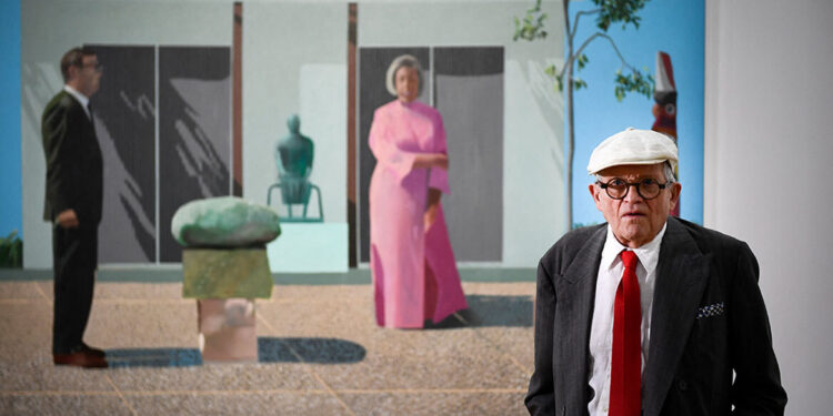 De Britse kunstenaar David Hockney overleden op 88-jarige leeftijd
