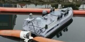 Oekraïense maritieme drone verblind door Russische inmenging in Constanta haven