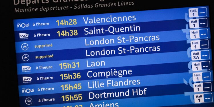 Treinroutes tussen Londen en Parijs geschrapt door hittegolf in Europa