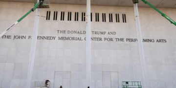 Naam Trump geschrapt uit Kennedy Center