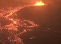 Kilauea-vulkaan op Hawaï: spectaculaire lavafonteinen in uitbarsting
