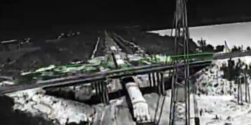Oekraïens leger vernietigt spoorbrug over Noord-Krimkanaal