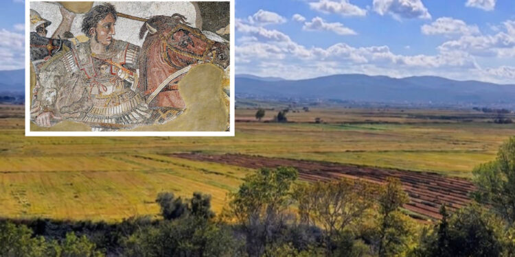 Archeologische vindplaats Granikos: slagveld van Alexander de Grote