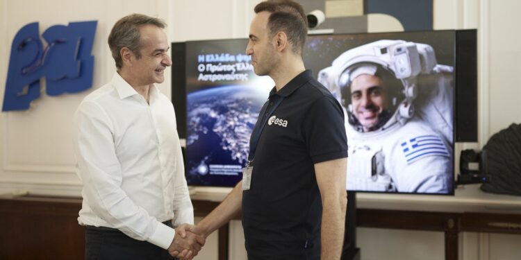 Primeur: Griekse astronaut op weg naar internationaal ruimtestation
