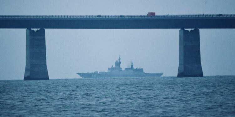 Russische marine oefent in Oostzee tijdens NAVO-oefeningen