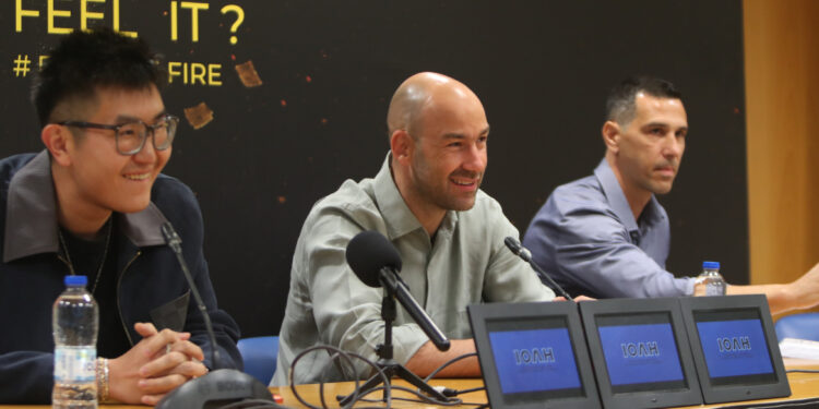 Vassilis Spanoulis voelt geen druk, maar alleen ontzag tijdens presentatie bij Aris