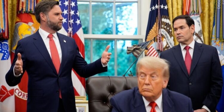 Diplomaat Vance vs. stoere Rubio: botsende lijnen in regering-Trump over Iran