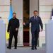 Ontmoeting met Zelensky in Londen door Macron, Mertz en Starmer