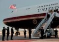 Trump-regering belt vier verslaggevers NYT over nieuw rapport Air Force One