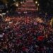 Protest tegen toeristencomplex in Albanië