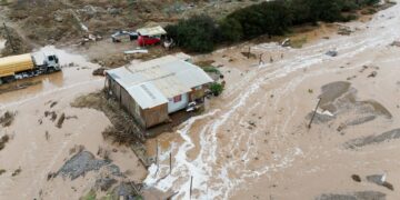 10 doden door zware regenval in Chili