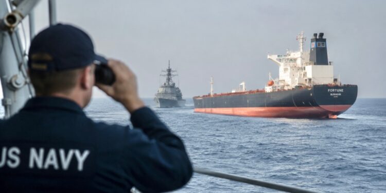 Amerikaanse blokkade verandert scheepvaartkaart: tankers veranderen van koers.