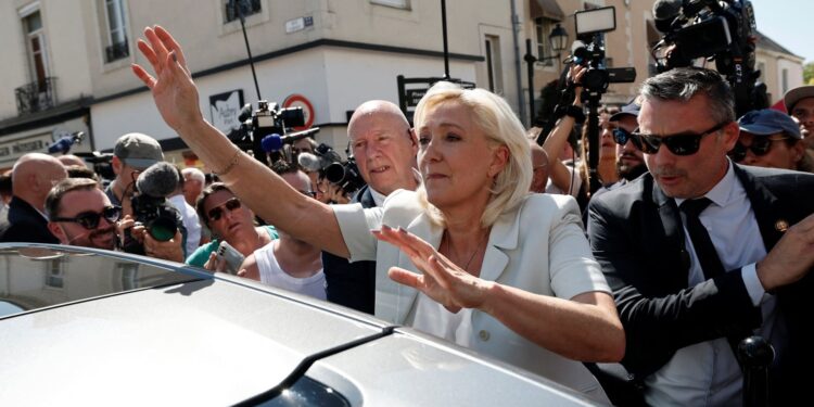 Le Pen lanceert campagnesite: ‘campagne van start’
